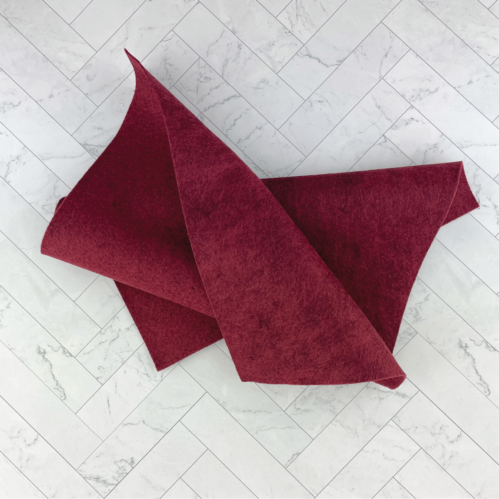 Victorian Rose Wool Blend Felt