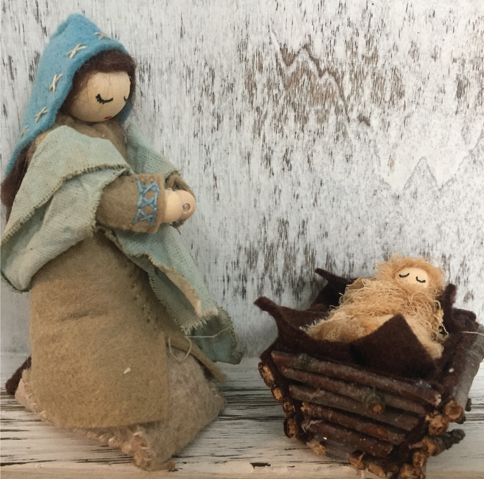 Christmas Nativity Series: Mary &amp; Baby Jesus