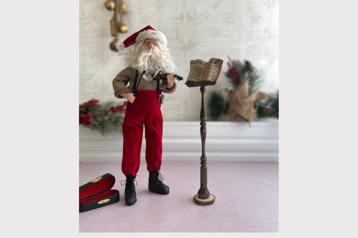 Magazine Feature:  Musician Santa