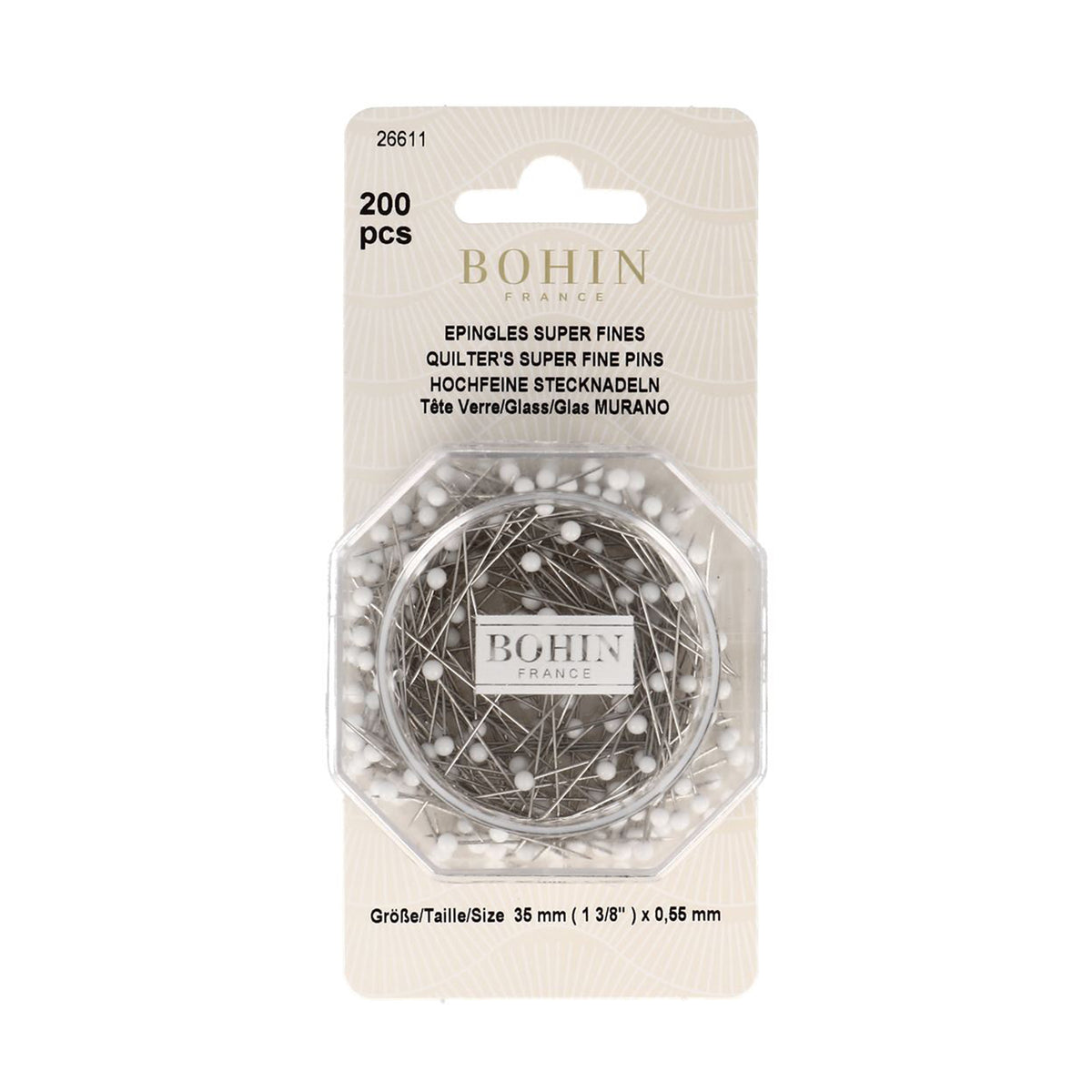 Bohin Super Fine Pins