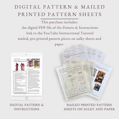 Bakery Shoppe Digital Pattern + Mailed Pre-Printed Pattern Sheets