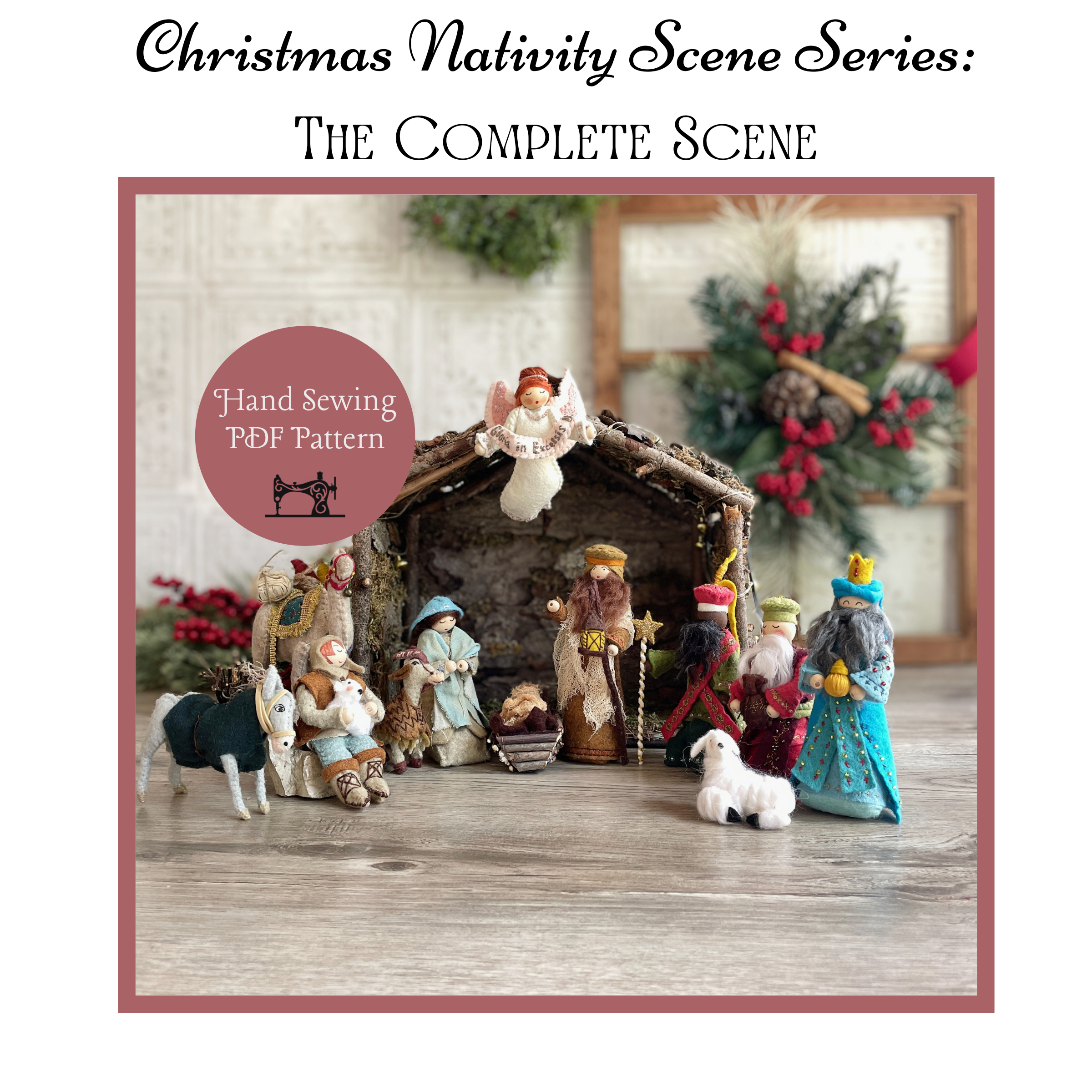 Christmas Nativity Series Pattern Bundle