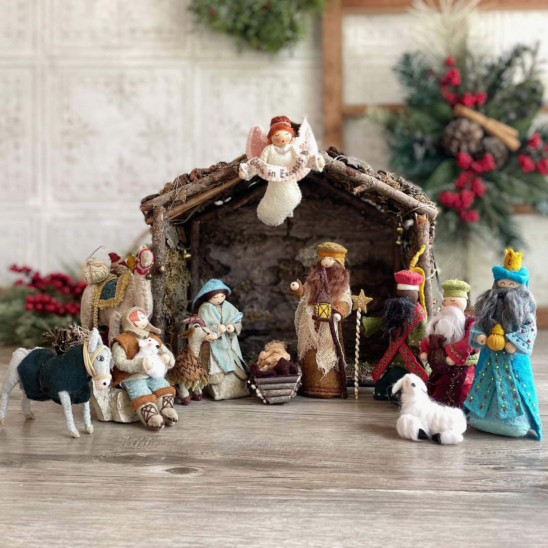 Primitive Nativity Pattern Mastering the Nativity Workshop Series – Prim Heirloom Designs