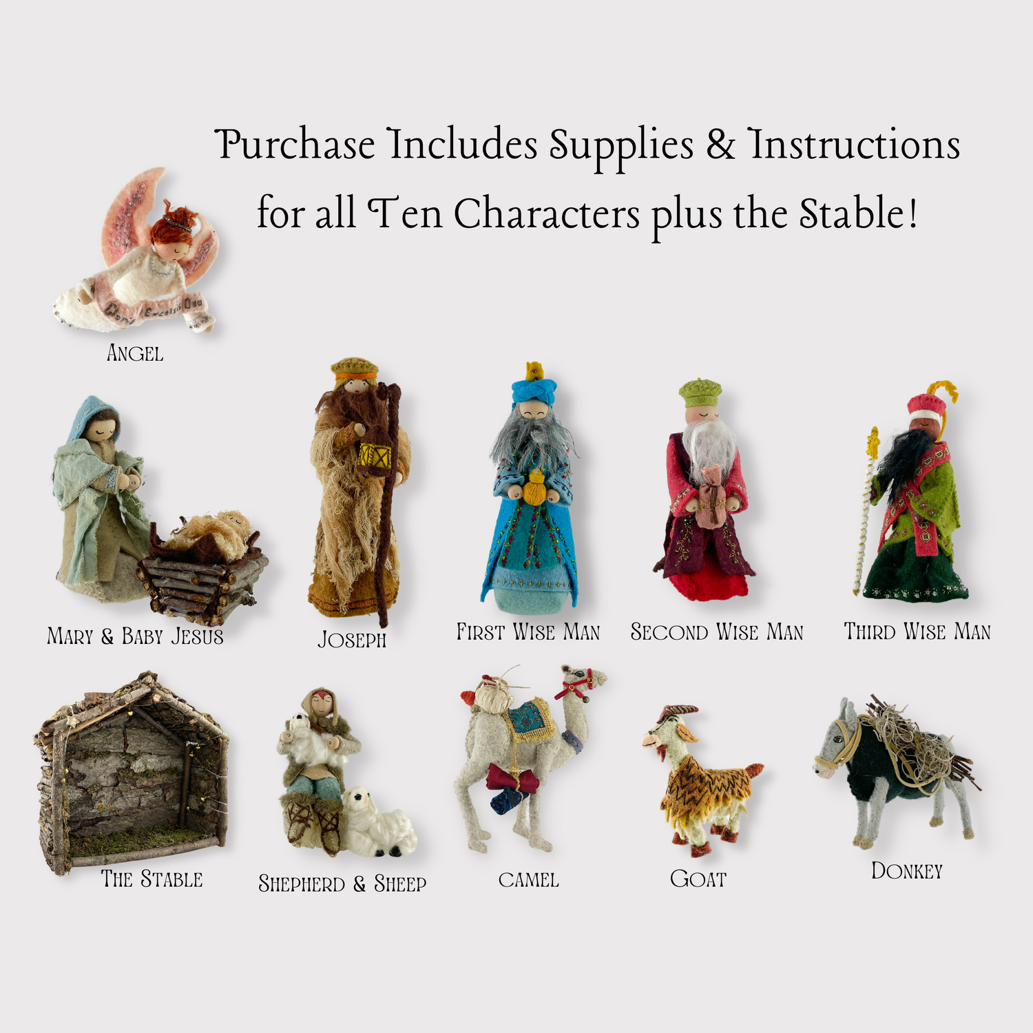 Christmas Nativity Series Complete Craft Kit