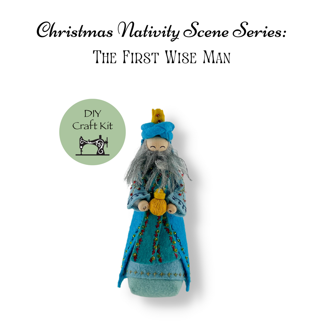 Christmas Nativity Series First Wise Man Craft Kit