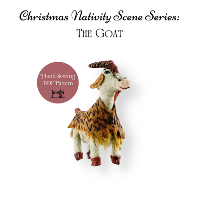 Nativity Scene Series PDF Pattern The Goat