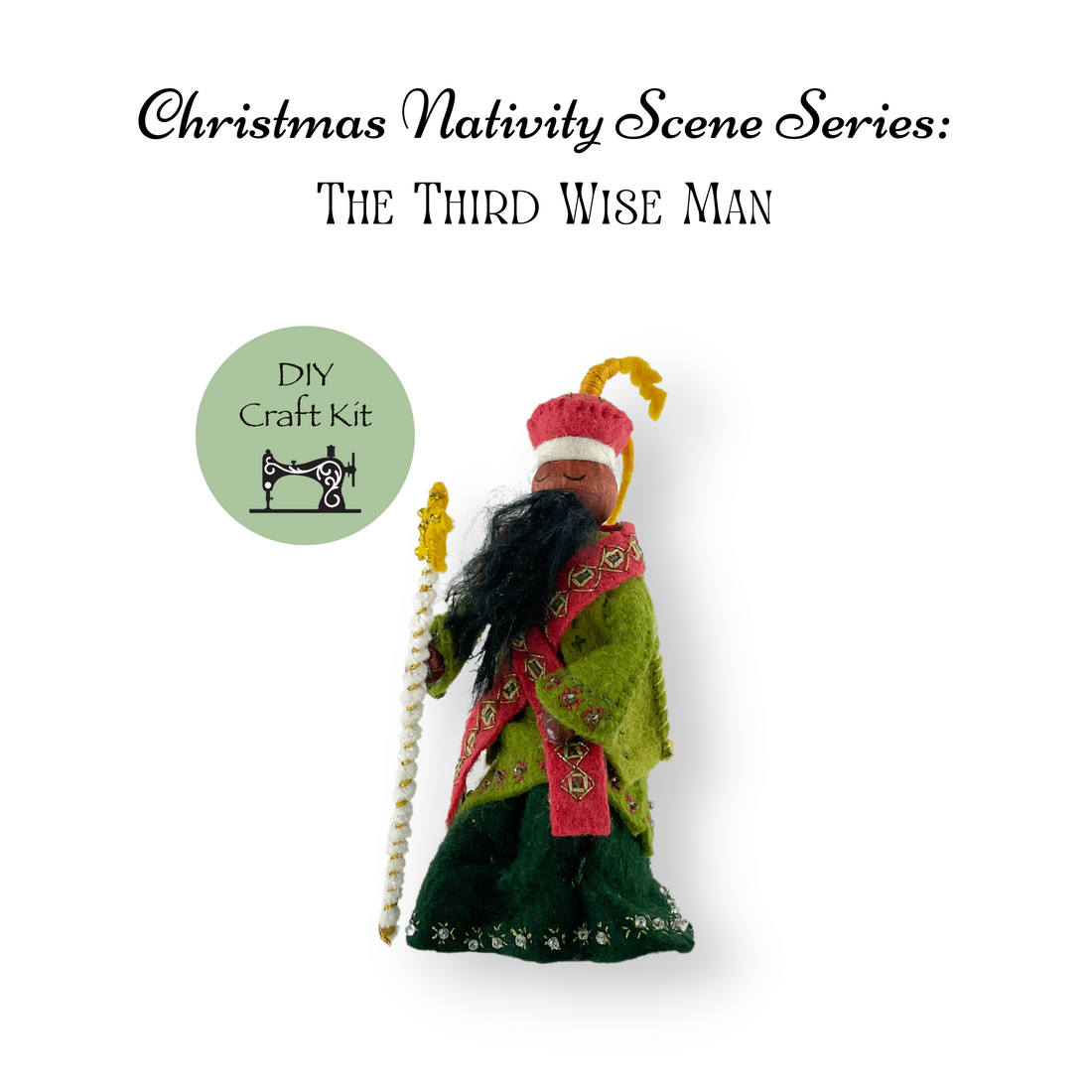 Christmas Nativity Series Third Wise Man Craft Kit