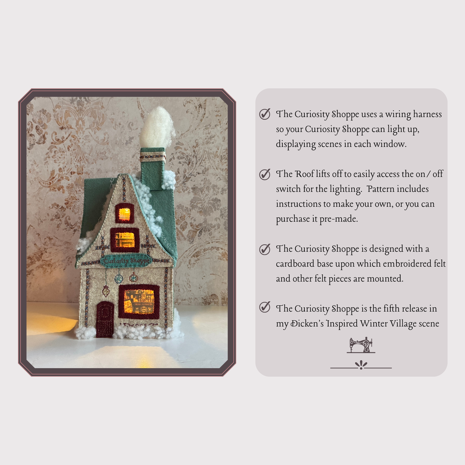 A Dickens Village: The Curiosity Shoppe Craft Kit