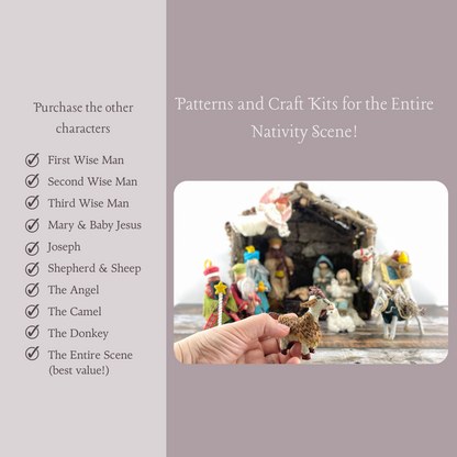 Christmas Nativity Series The Goat Craft Kit