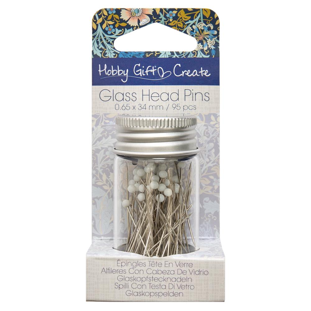 Hobby Gift Create Glass Head Pins