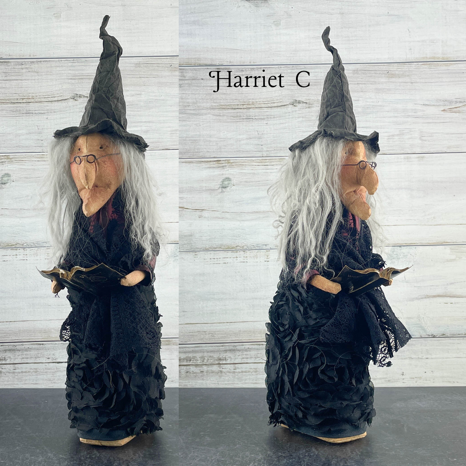 Harriet Hollows, Handmade Halloween Witch Doll