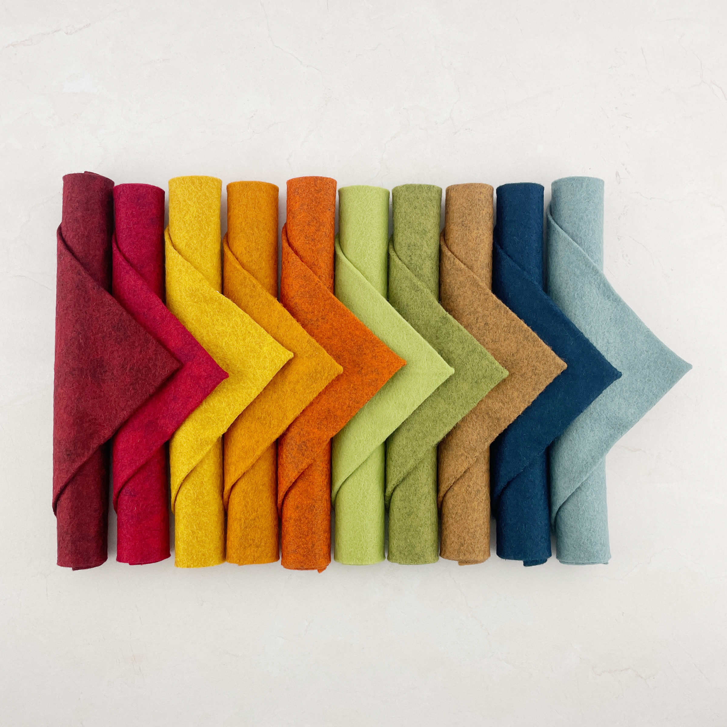 Harvest Time Palette Curated Wool Blend Felt Bundle