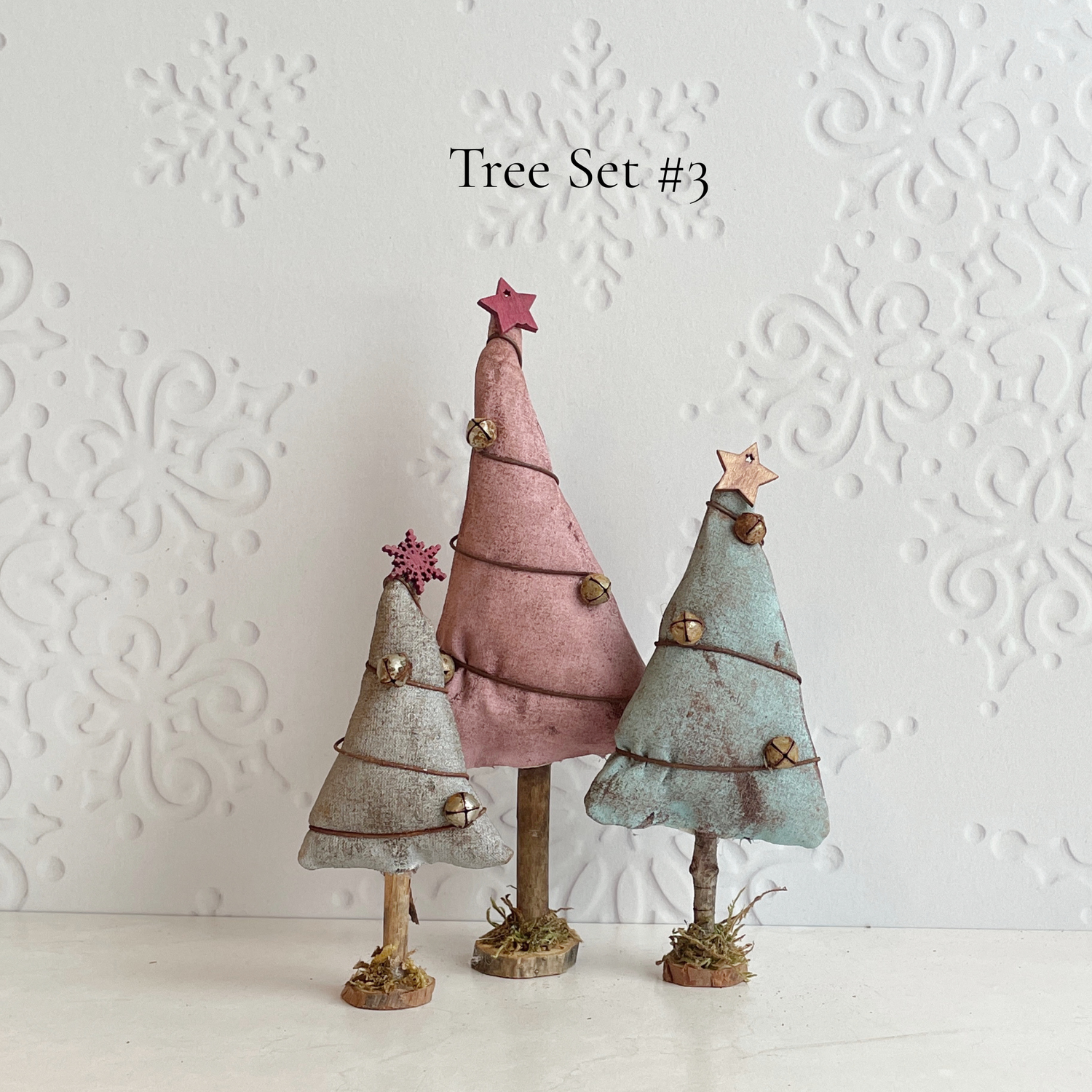 Rustic Handmade and Whimsical Christmas Trees