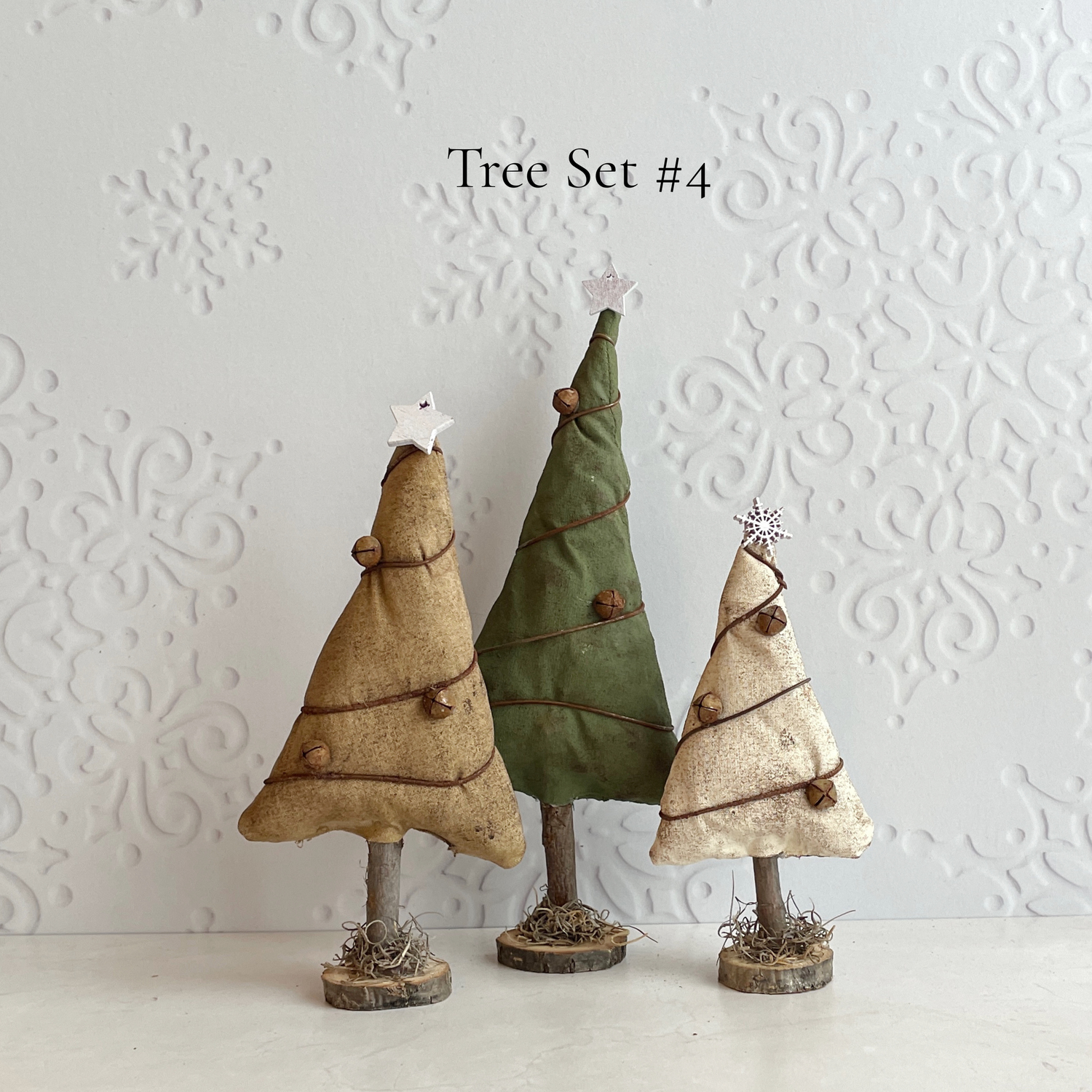 Rustic Handmade and Whimsical Christmas Trees