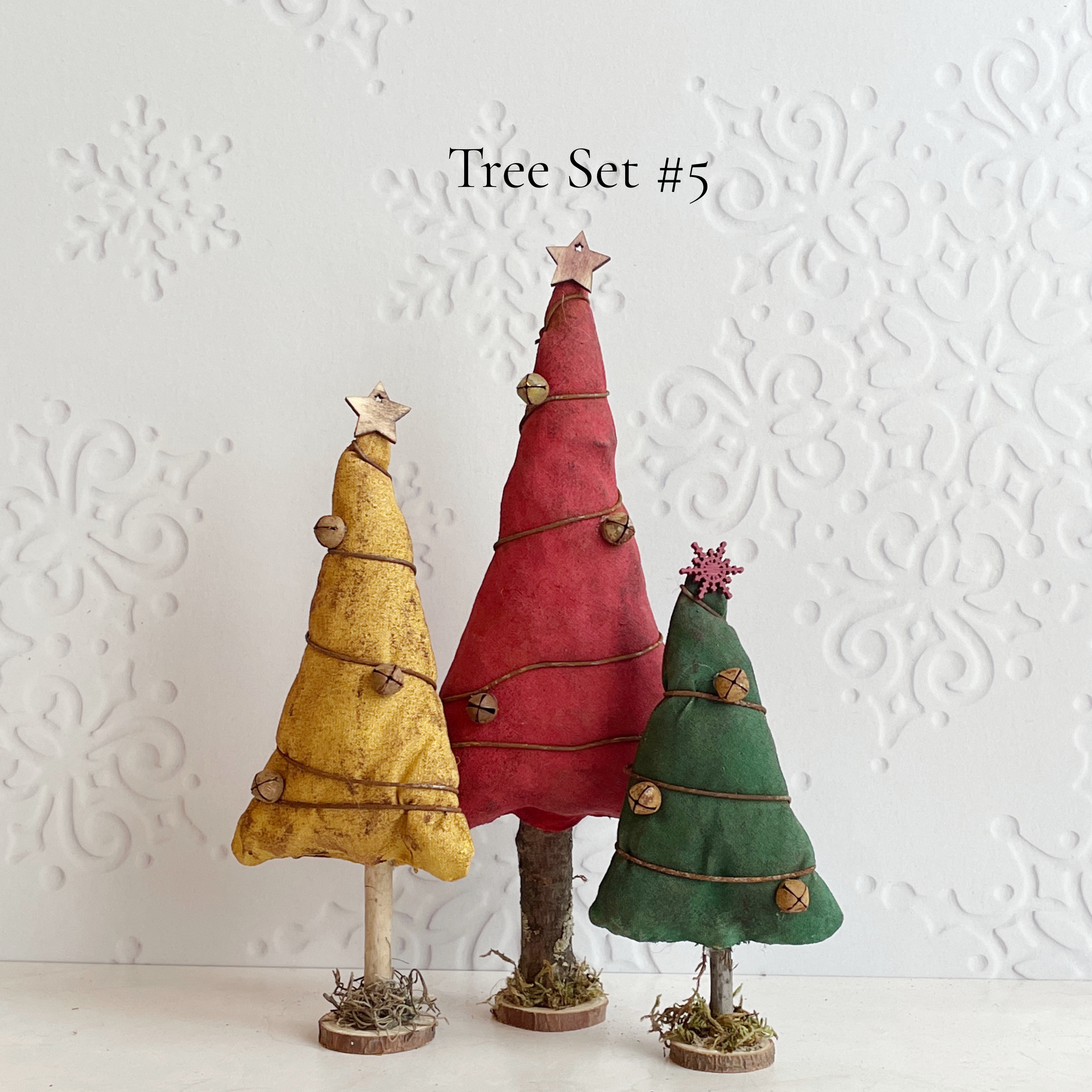 Rustic Handmade and Whimsical Christmas Trees