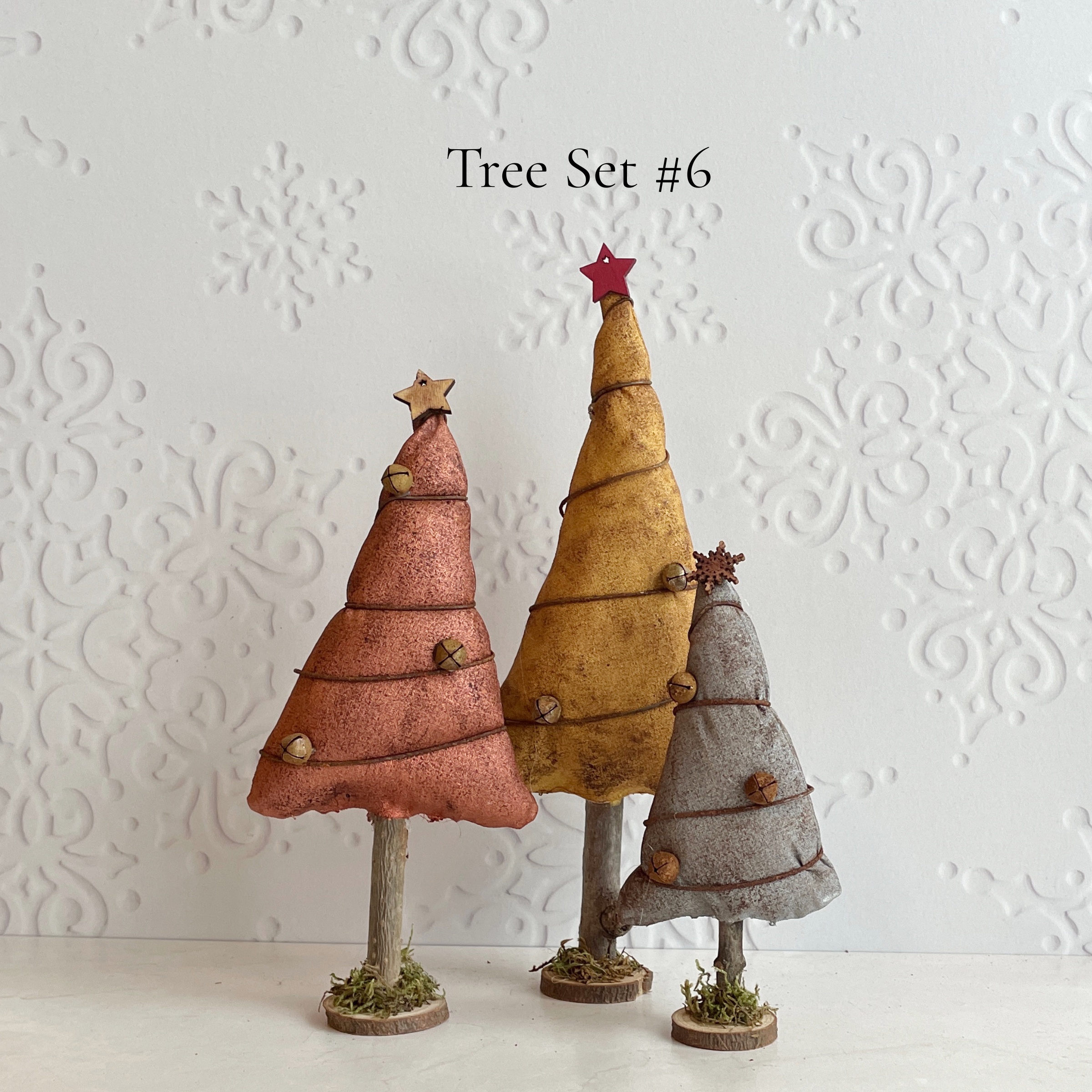 Rustic Handmade and Whimsical Christmas Trees
