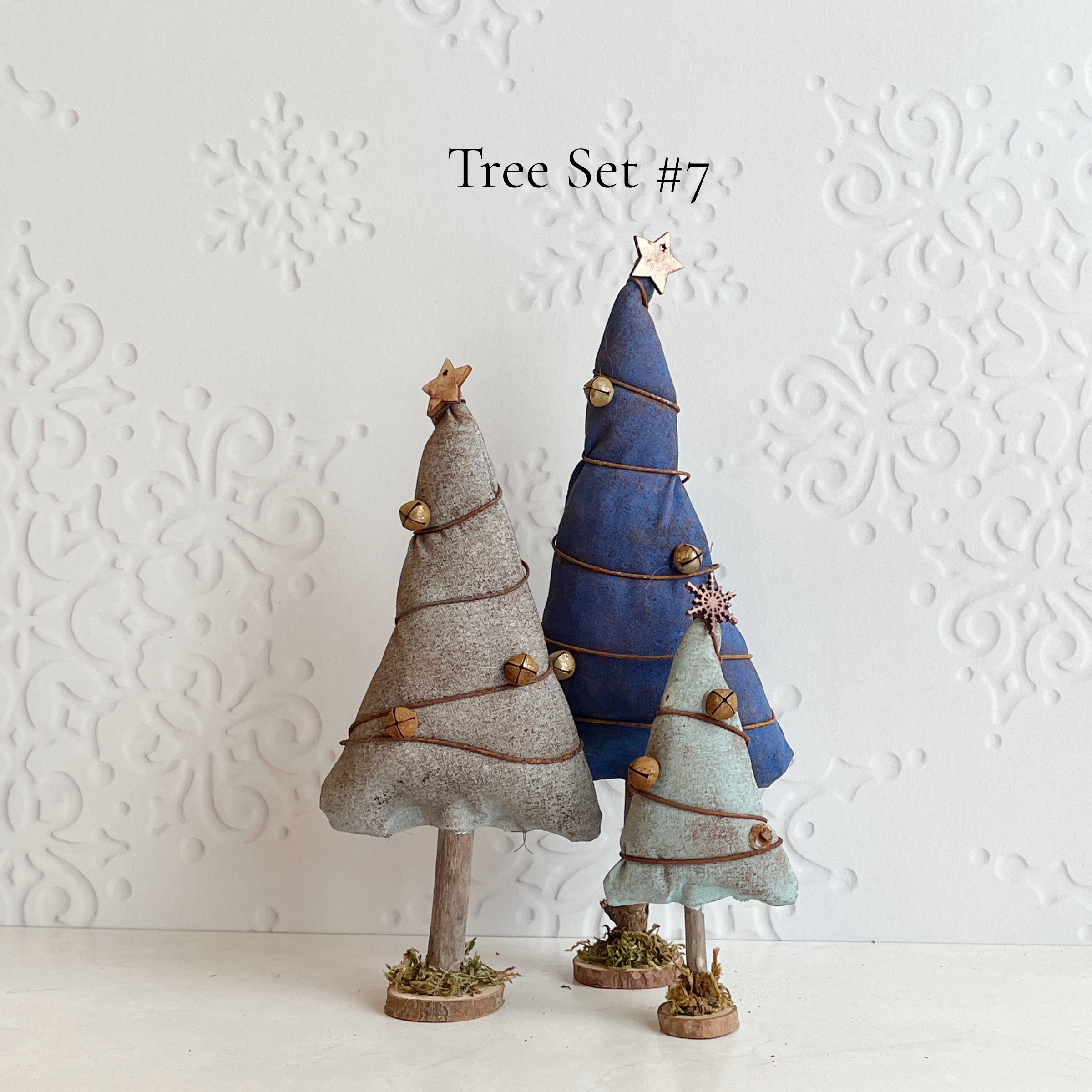 Rustic Handmade and Whimsical Christmas Trees