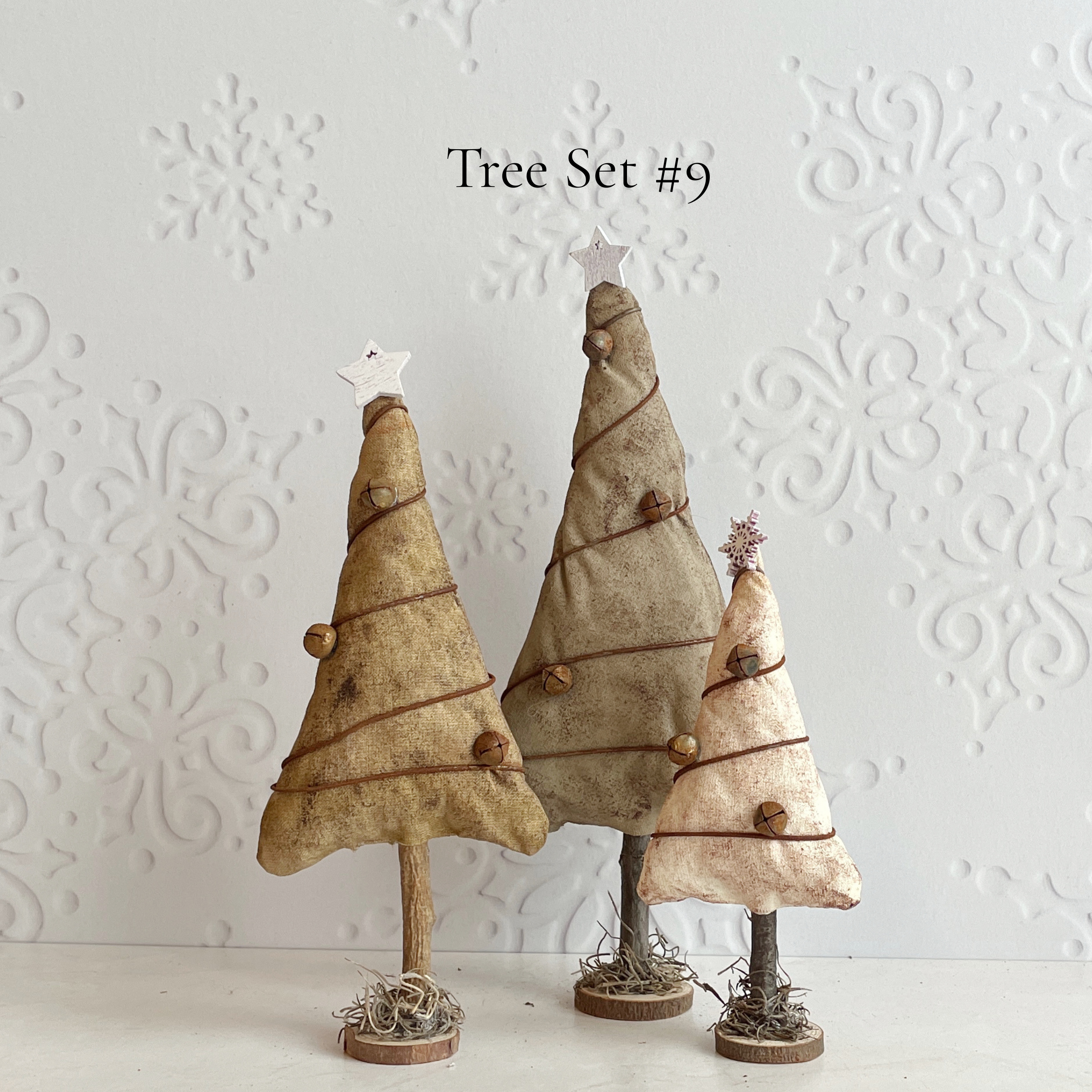 Rustic Handmade and Whimsical Christmas Trees