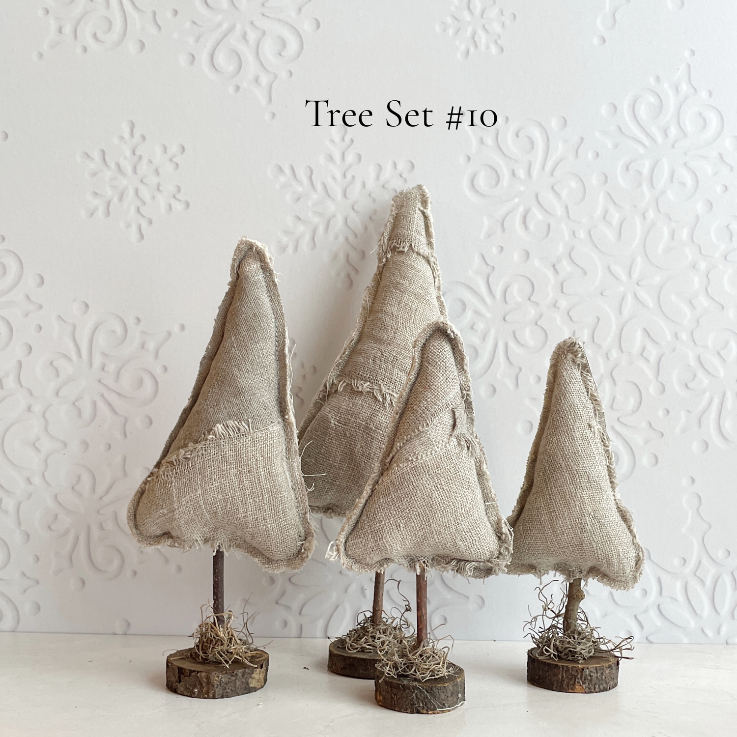 Rustic Handmade and Whimsical Christmas Trees