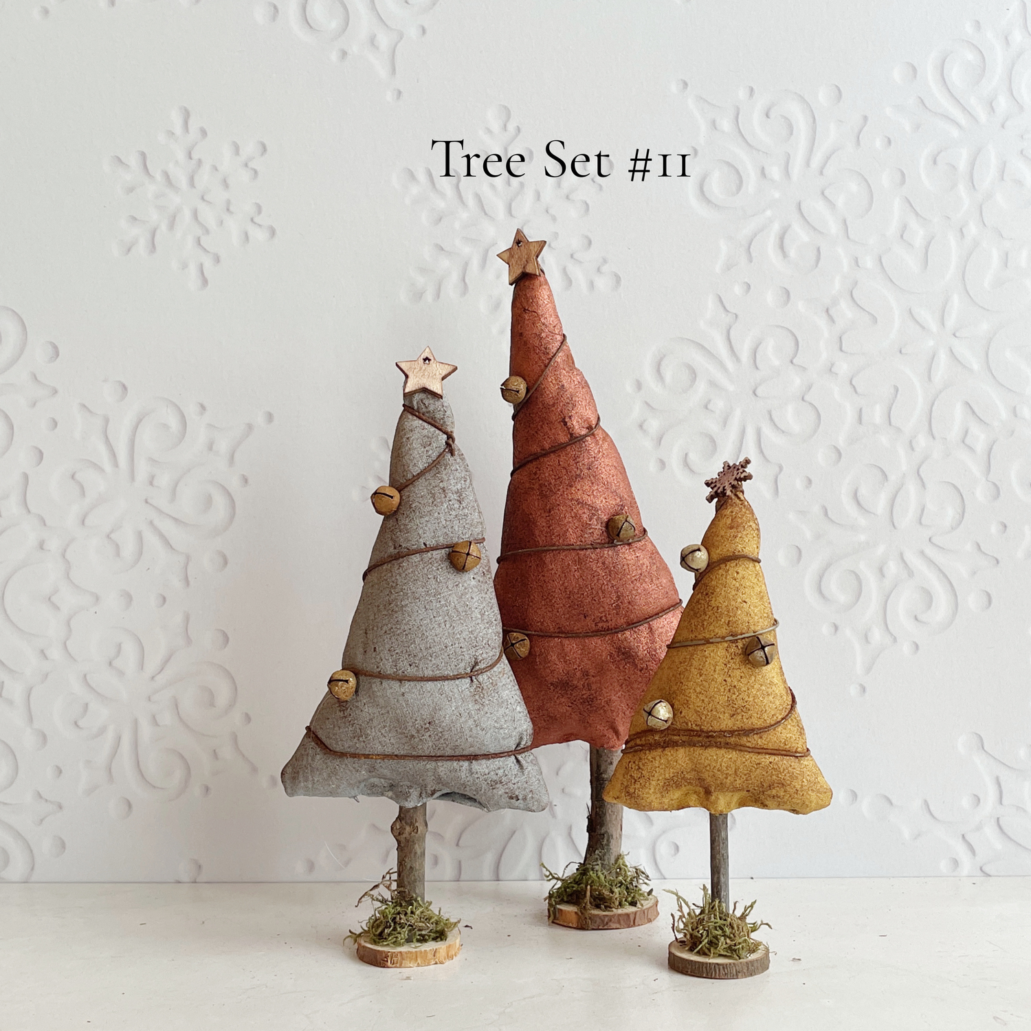 Rustic Handmade and Whimsical Christmas Trees