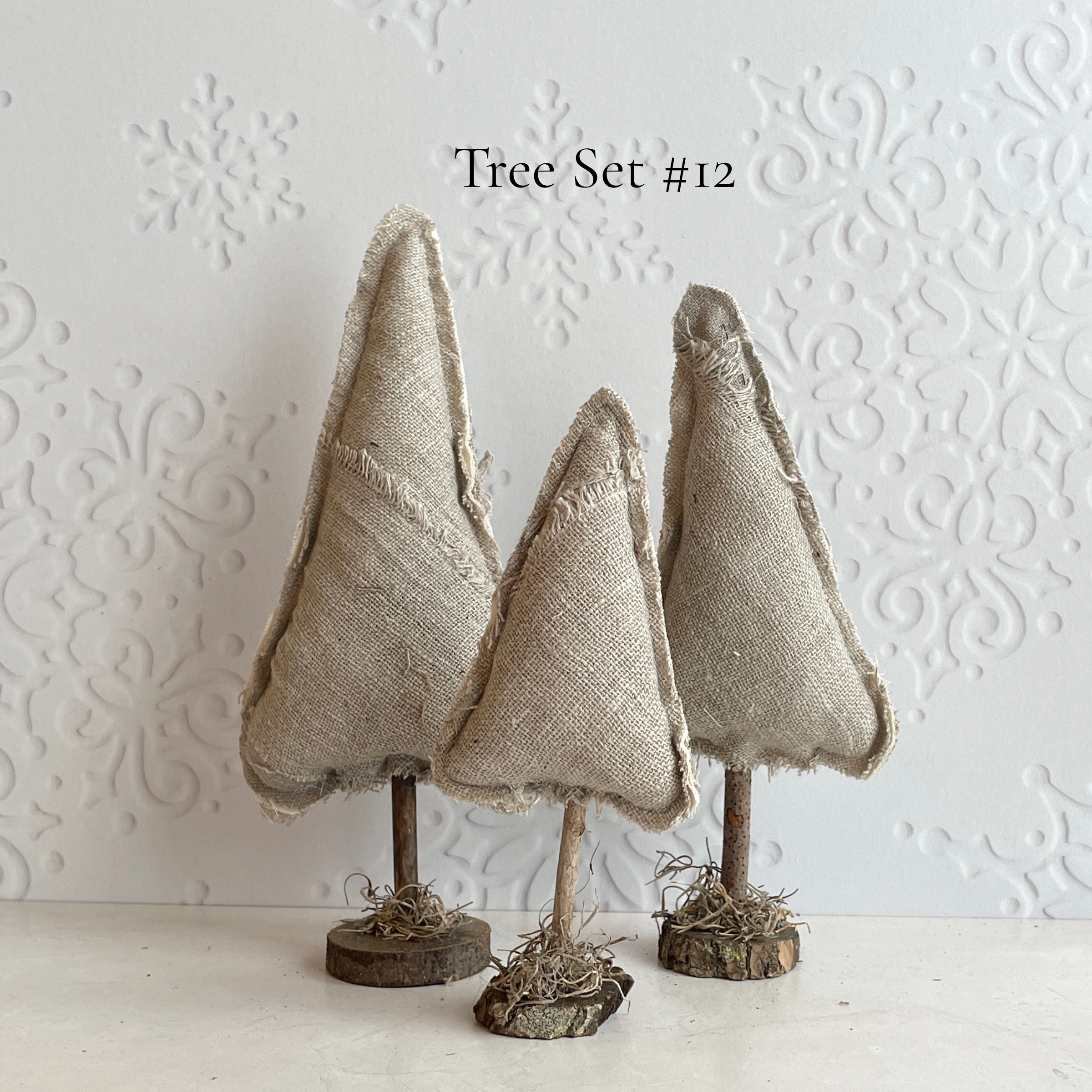 Rustic Handmade and Whimsical Christmas Trees