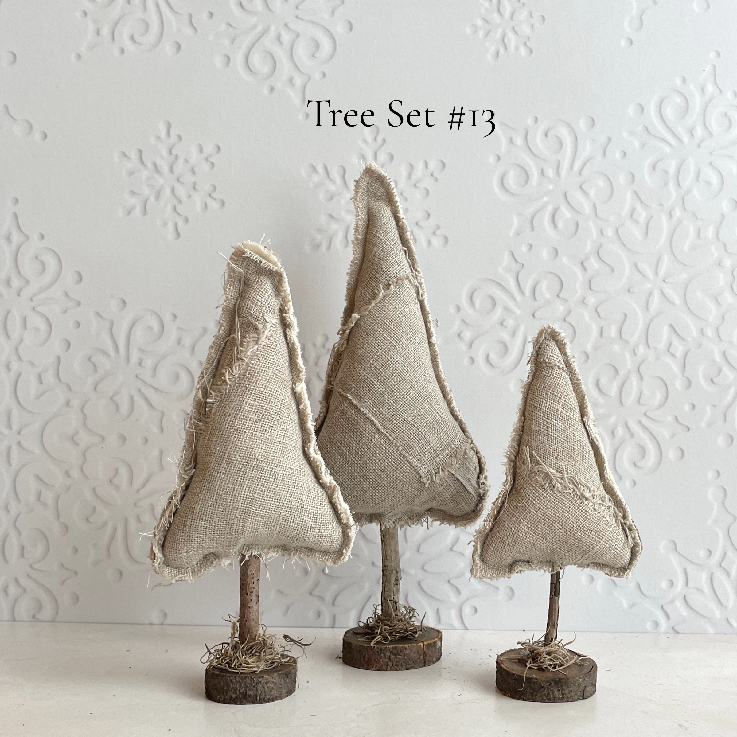 Rustic Handmade and Whimsical Christmas Trees