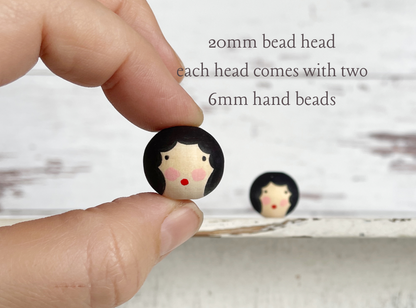 Doll Head for By the Chimney MmmCrafts &