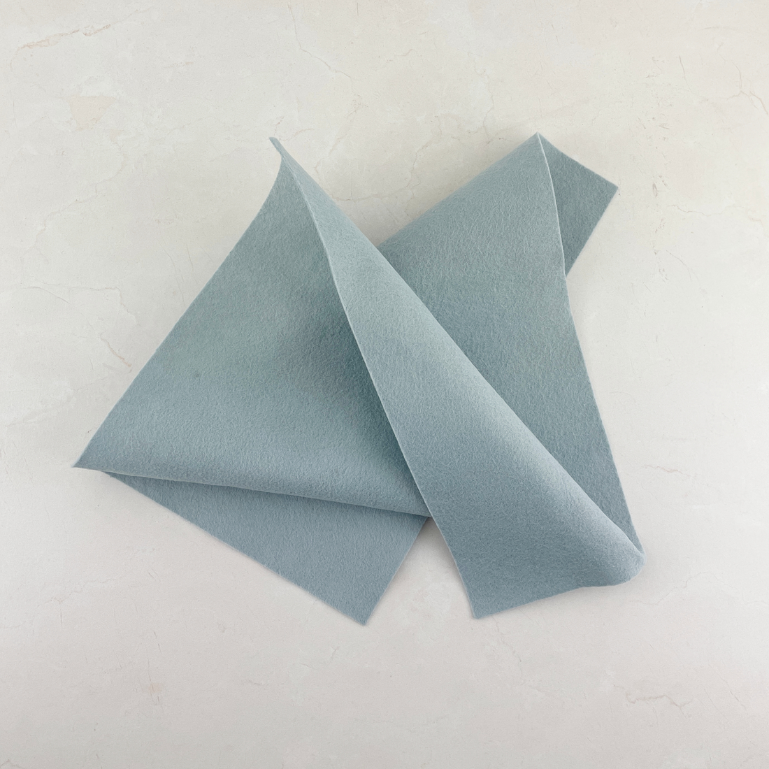 Icelandic Blue Wool Blend Felt
