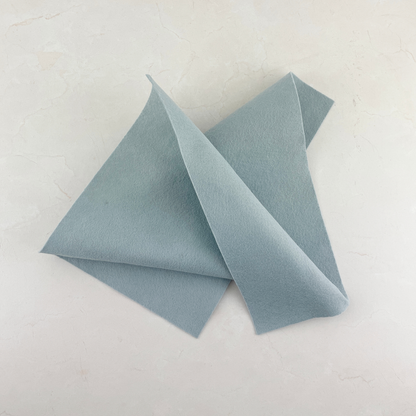 Icelandic Blue Wool Blend Felt