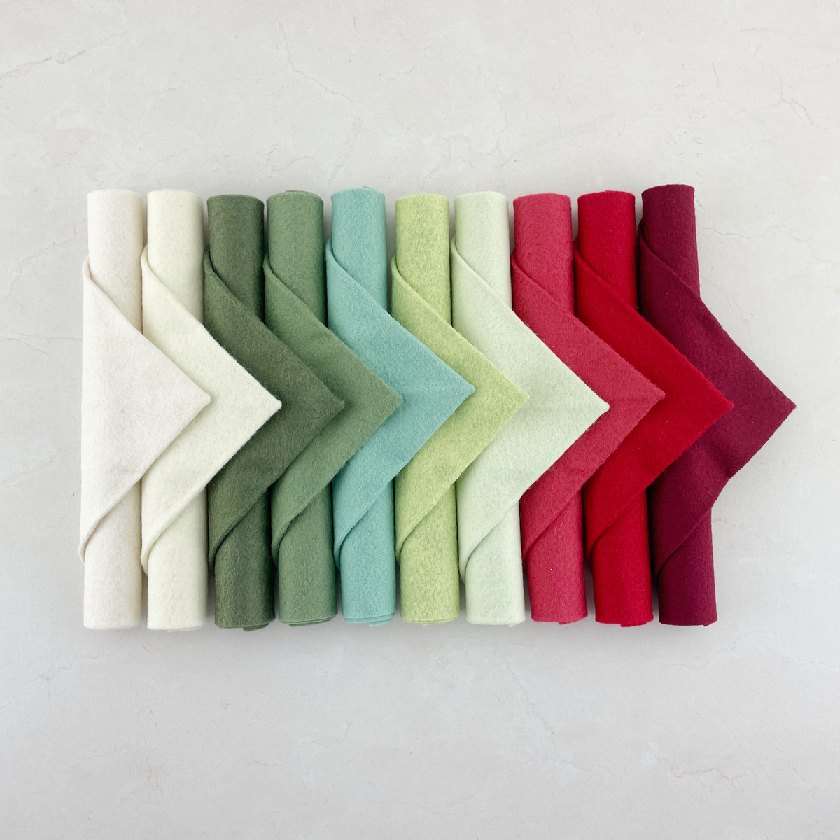 Noel Palette Curated Wool Blend Felt Bundle