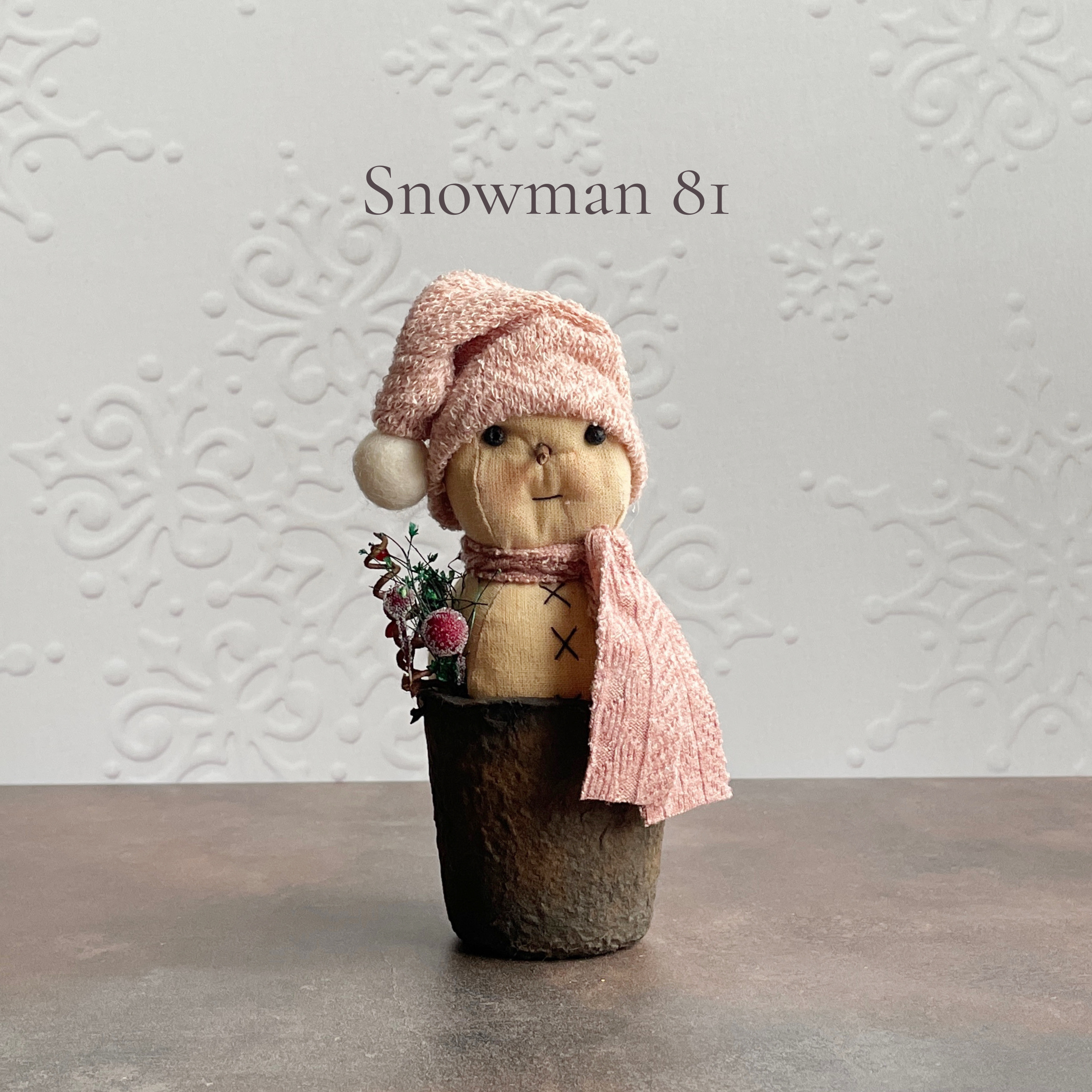 Rustic Little Snowman