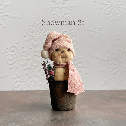 Rustic Little Snowman