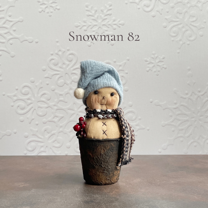 Rustic Little Snowman