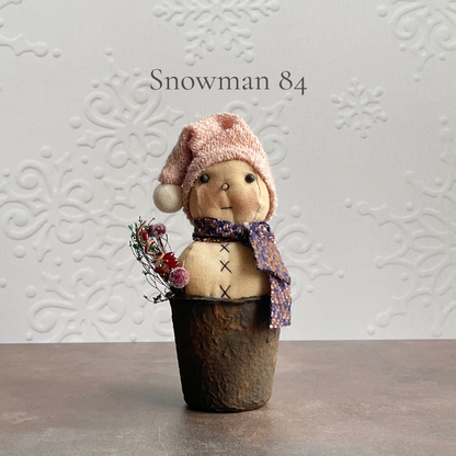 Rustic Little Snowman
