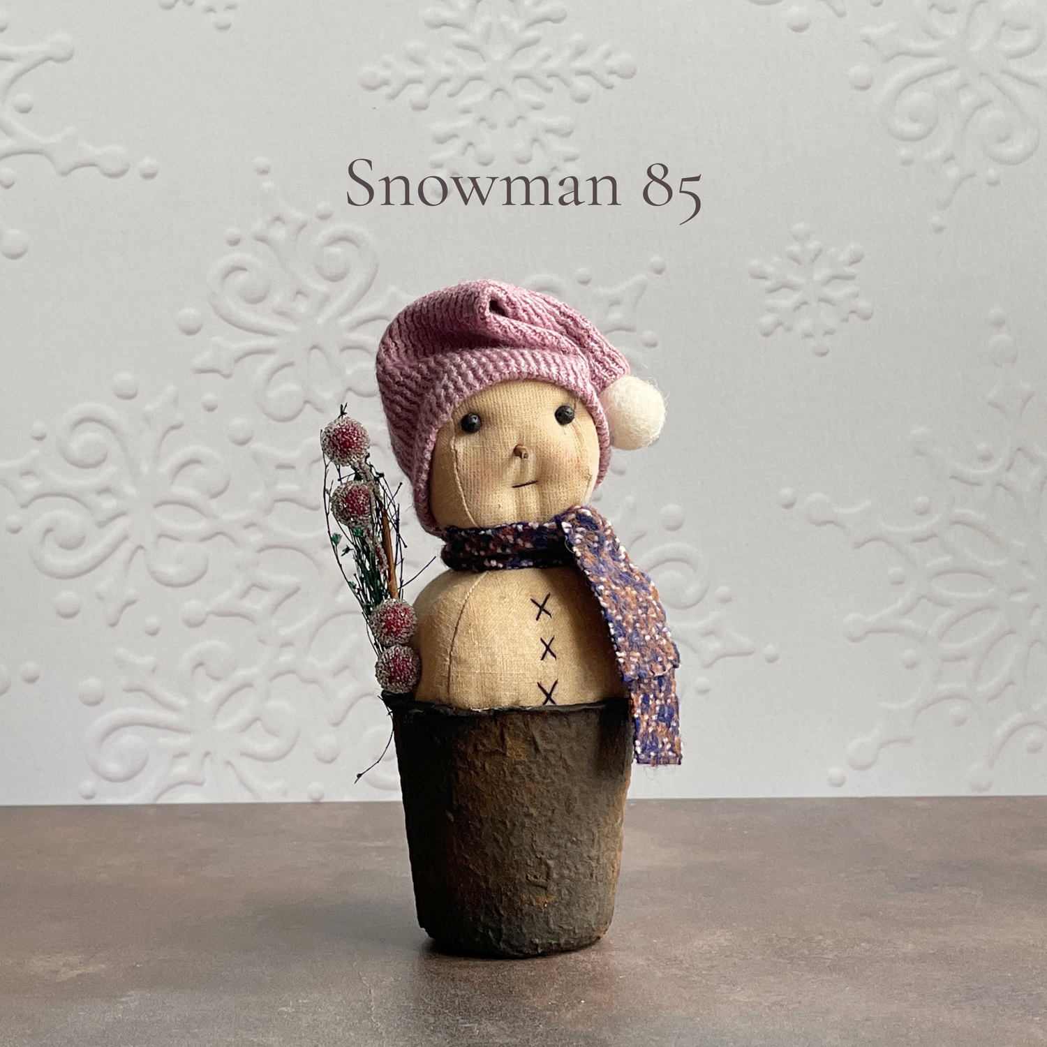 Rustic Little Snowman
