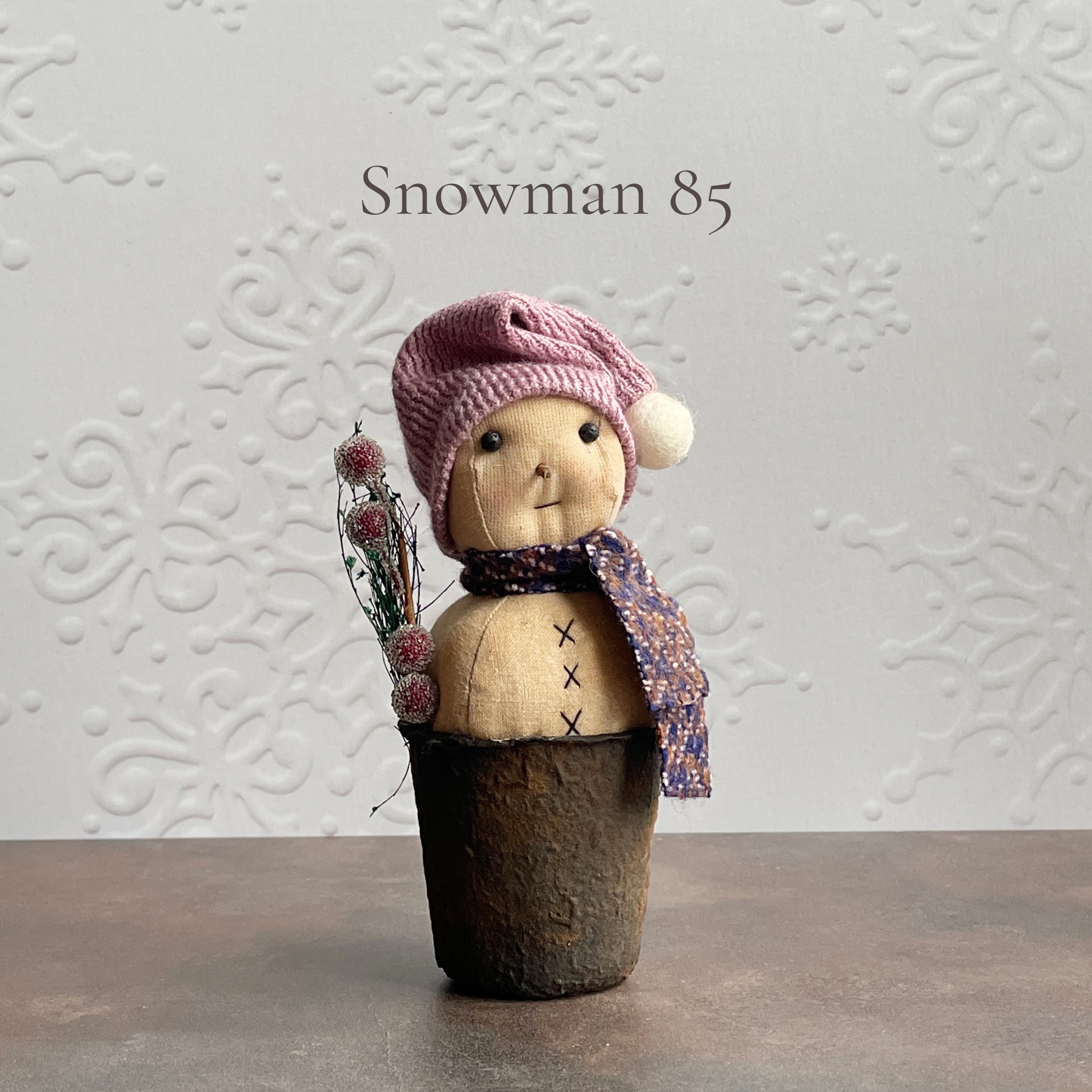 Rustic Little Snowman