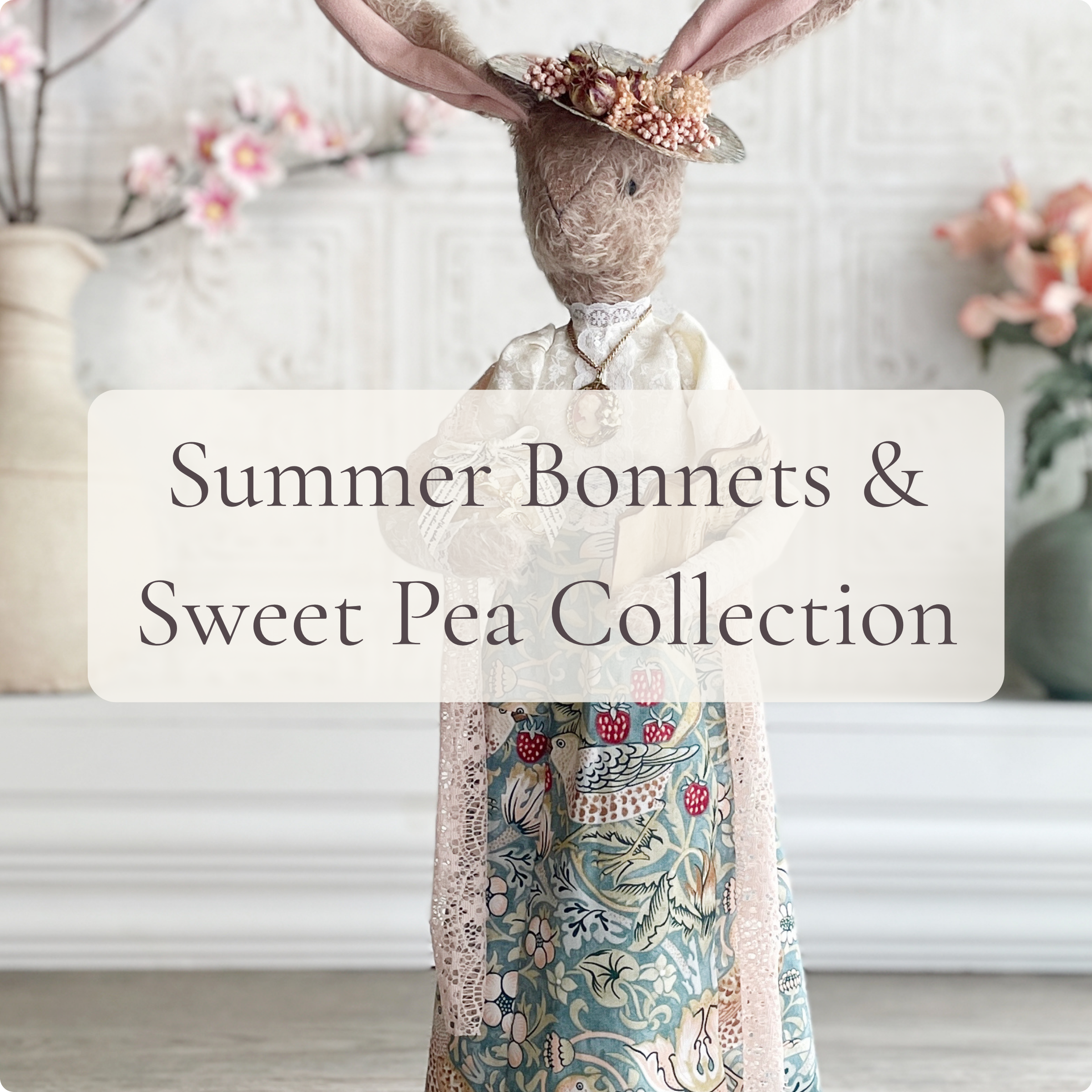 Spring and Easter Handmade Seasonal Decor with Heirloom aesthetic