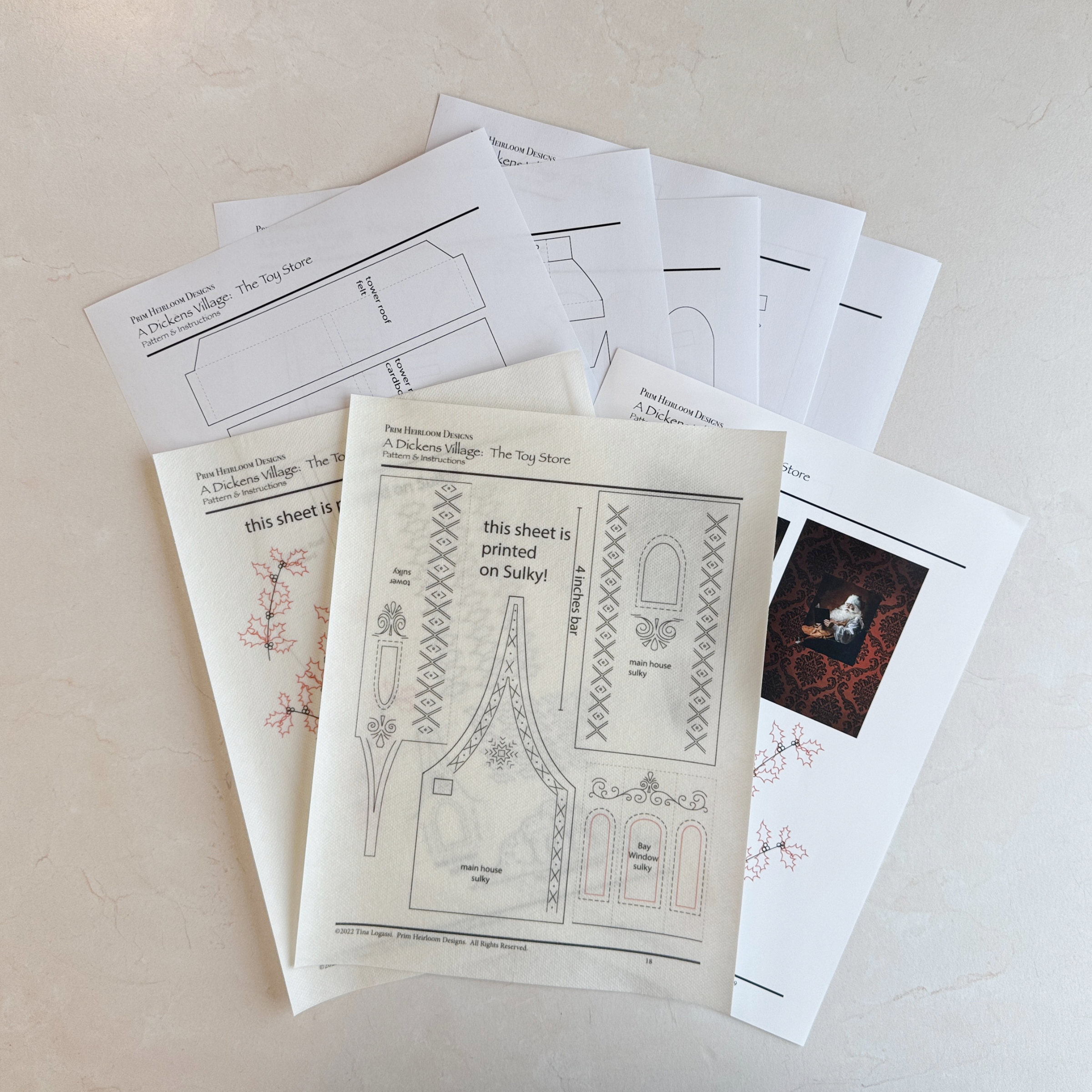 Toy Shoppe Digital Pattern + Mailed Pre-Printed Pattern Sheets