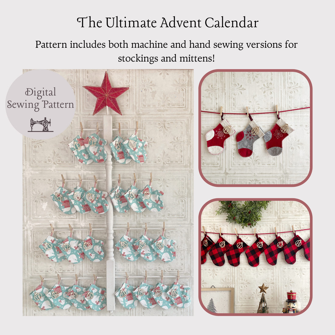 Ultimate Advent Calendar PDF E-Pattern and Tutorial