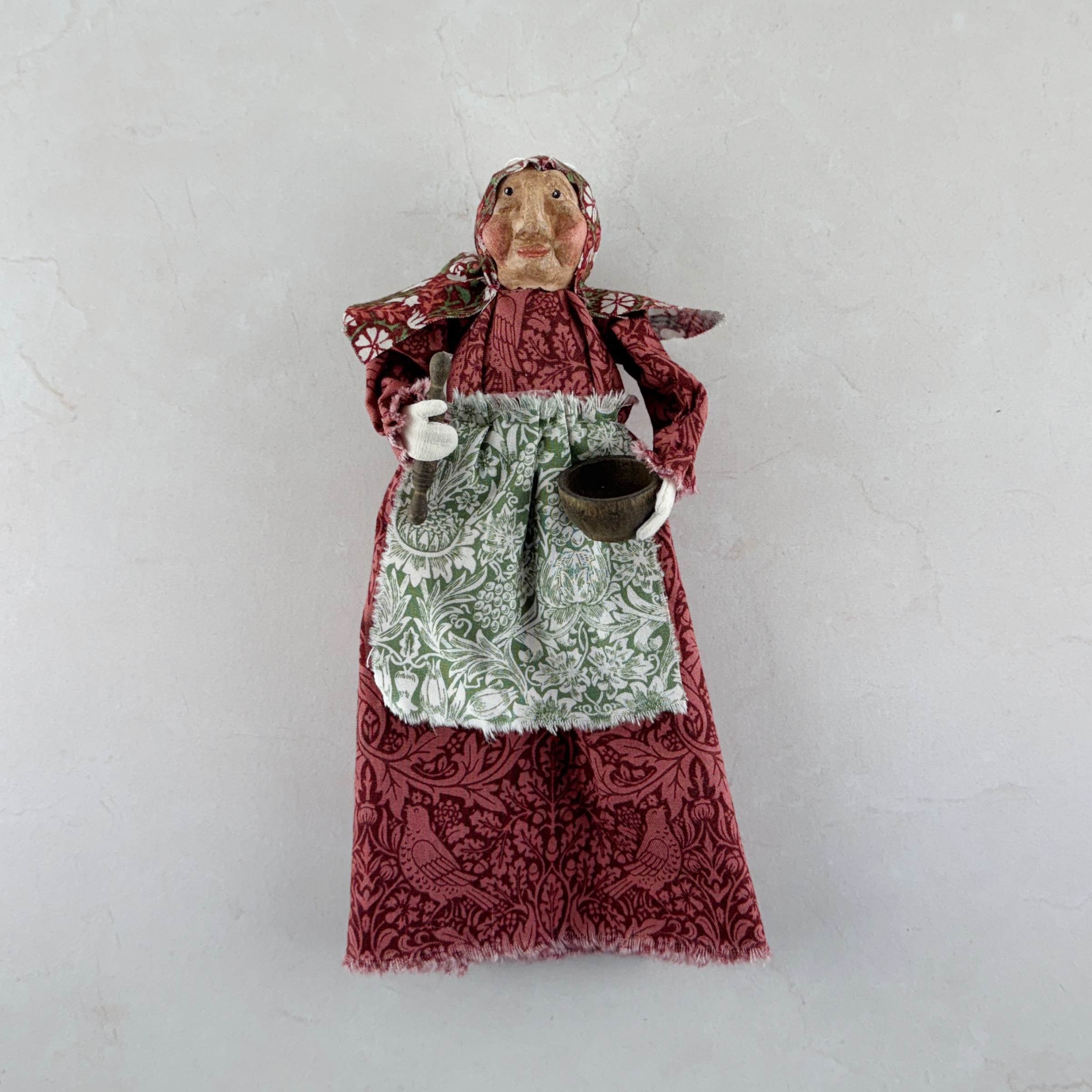 Handmade Kitchen Witch Hanging Figure