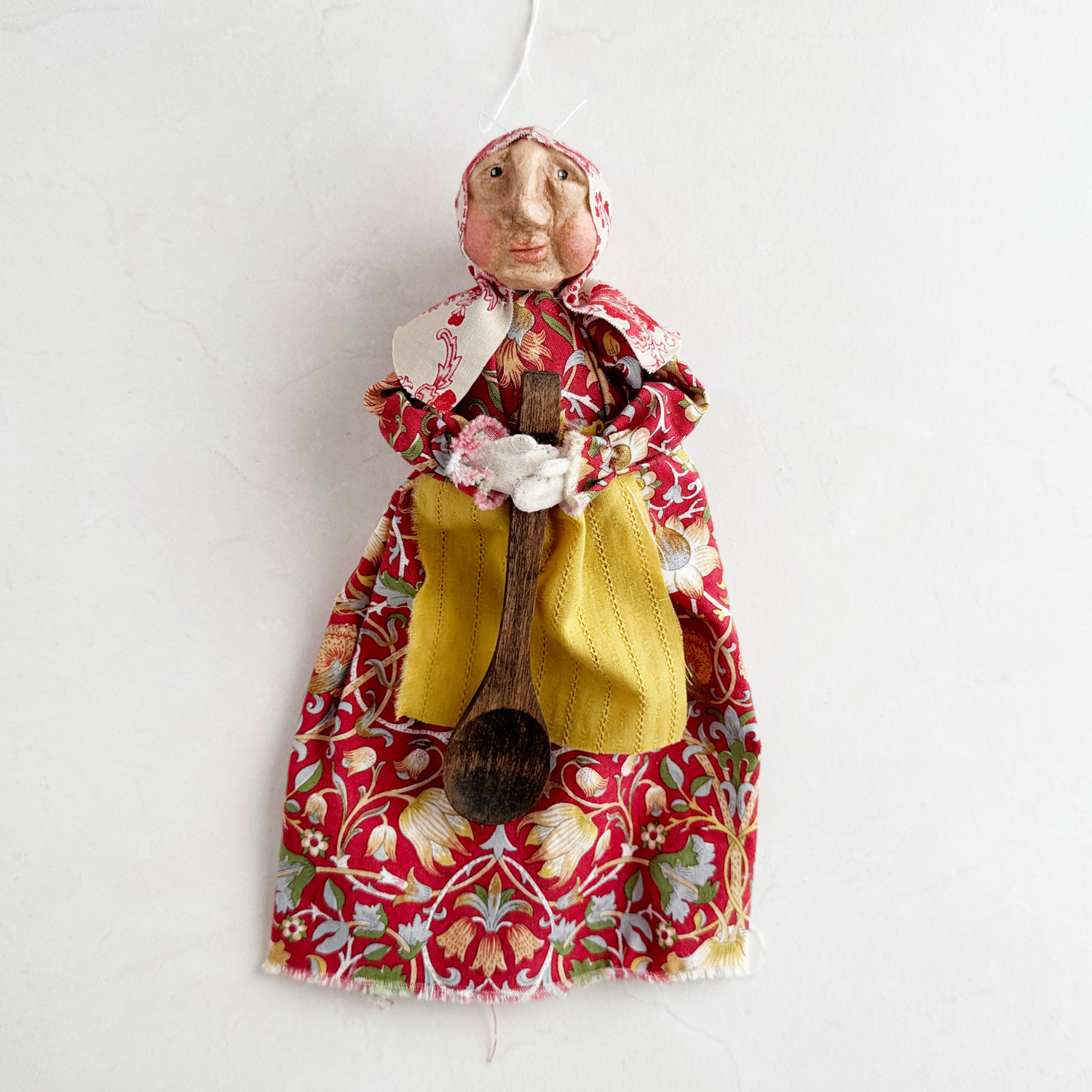 Handmade Kitchen Witch Hanging Figure