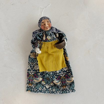 Handmade Kitchen Witch Hanging Figure