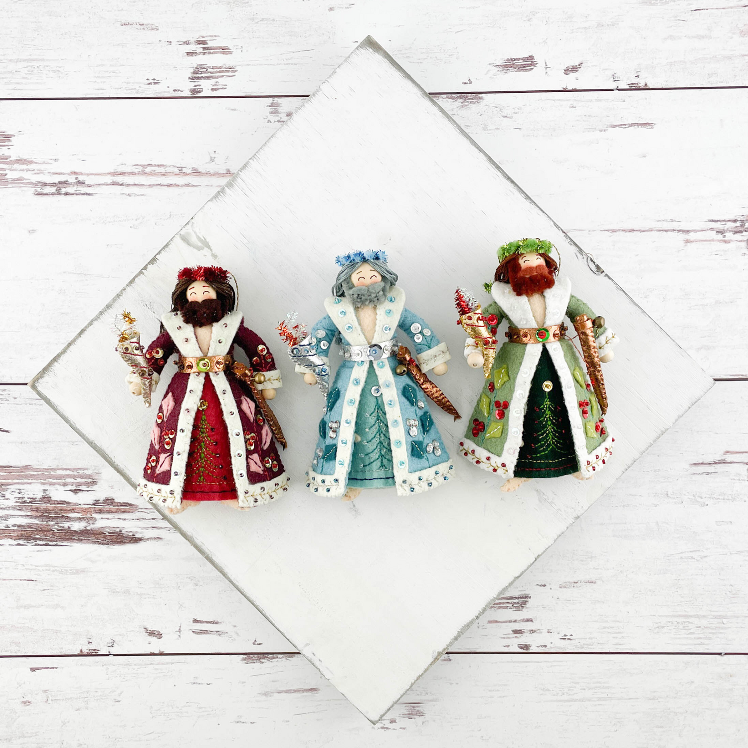 Ghost of Christmas Present Craft Kit Frosty Blues