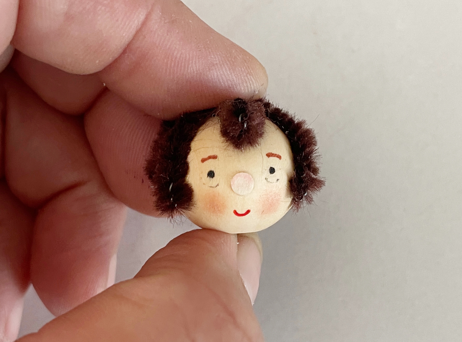 Bob Cratchit Ebenezer Series Wooden Heads 20mm