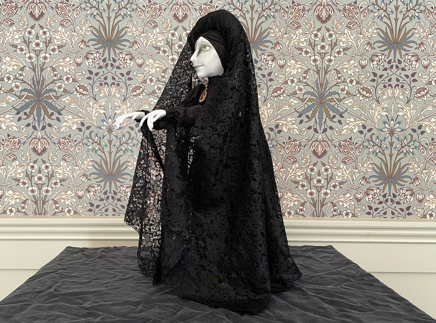 One of a Kind Handmade Halloween Ghost Doll Adelaide