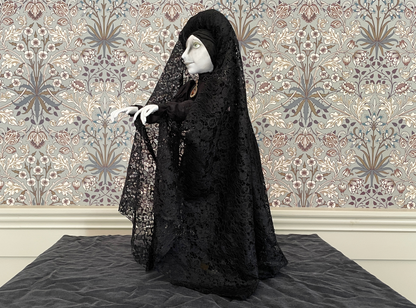 One of a Kind Handmade Halloween Ghost Doll Adelaide