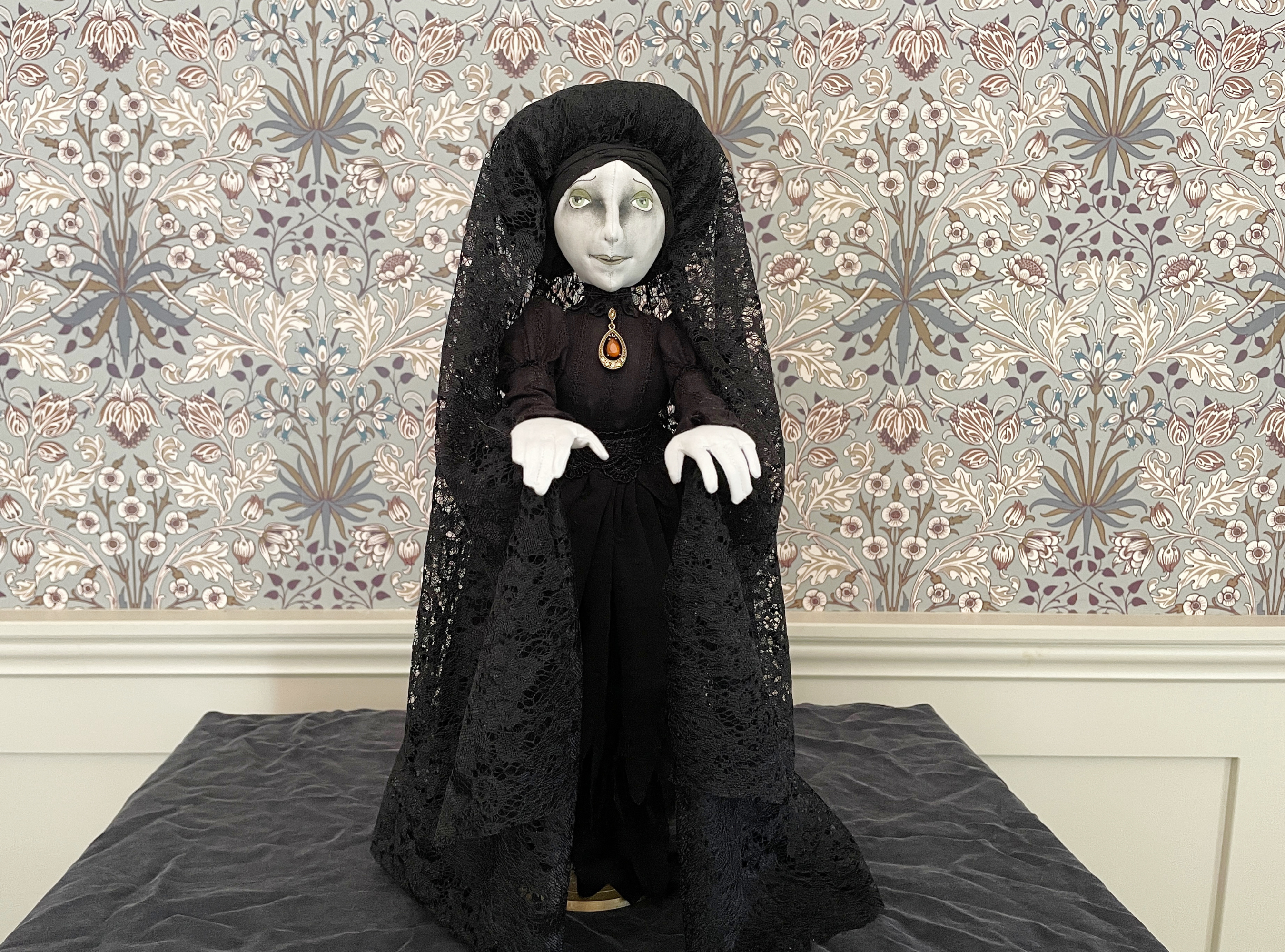 One of a Kind Handmade Halloween Ghost Doll Adelaide