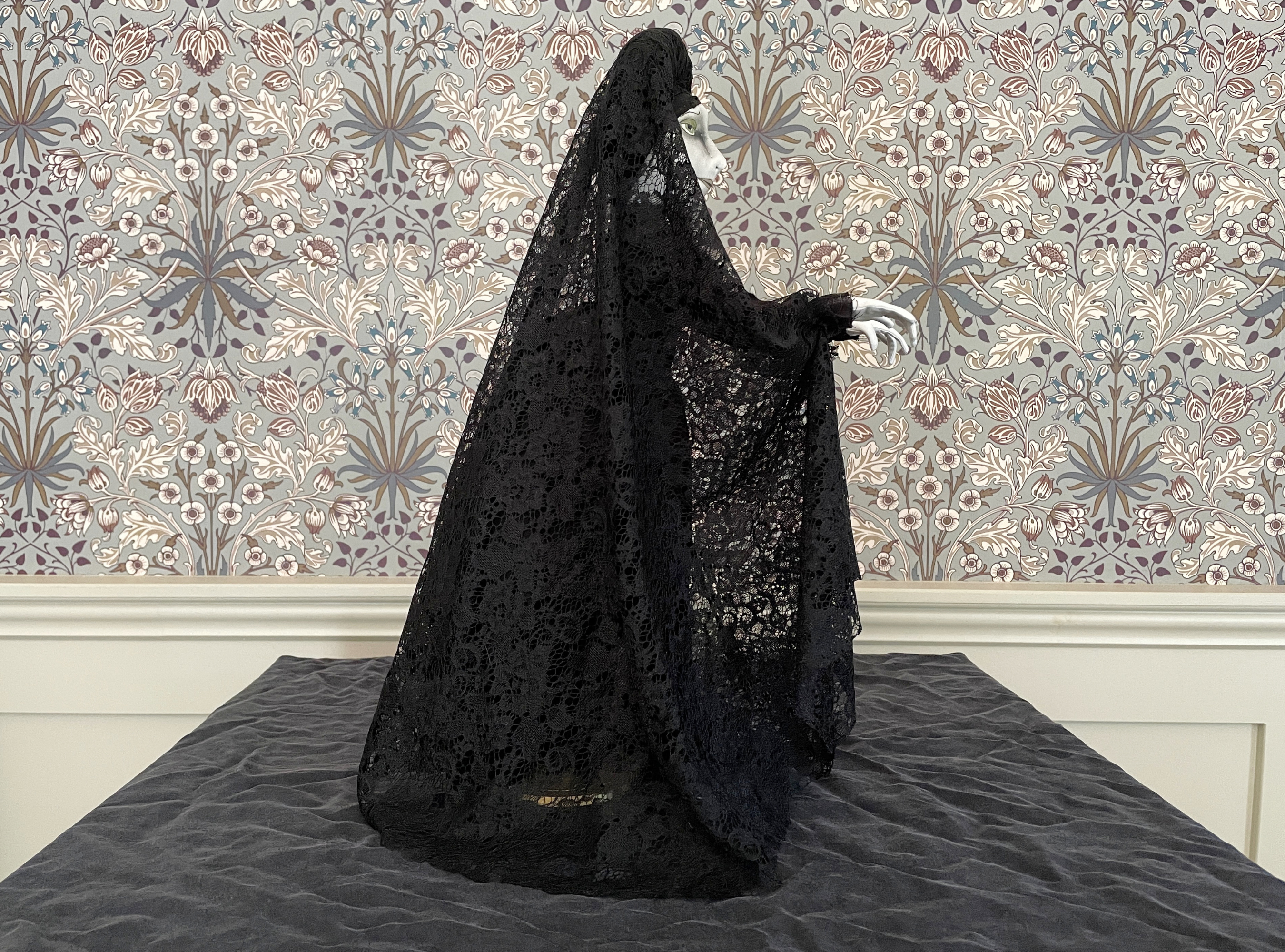 One of a Kind Handmade Halloween Ghost Doll Adelaide
