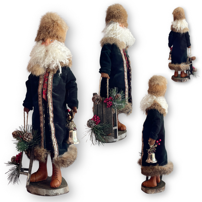 Slavic Santa with Fur Trim