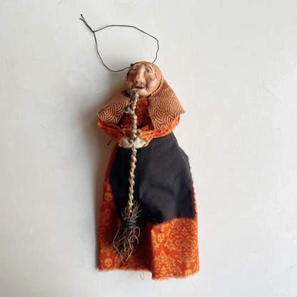Handmade Kitchen Witch Hanging Figure